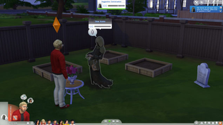 Illustration for article titled My Quest To Seduce The Grim Reaper In The Sims 4